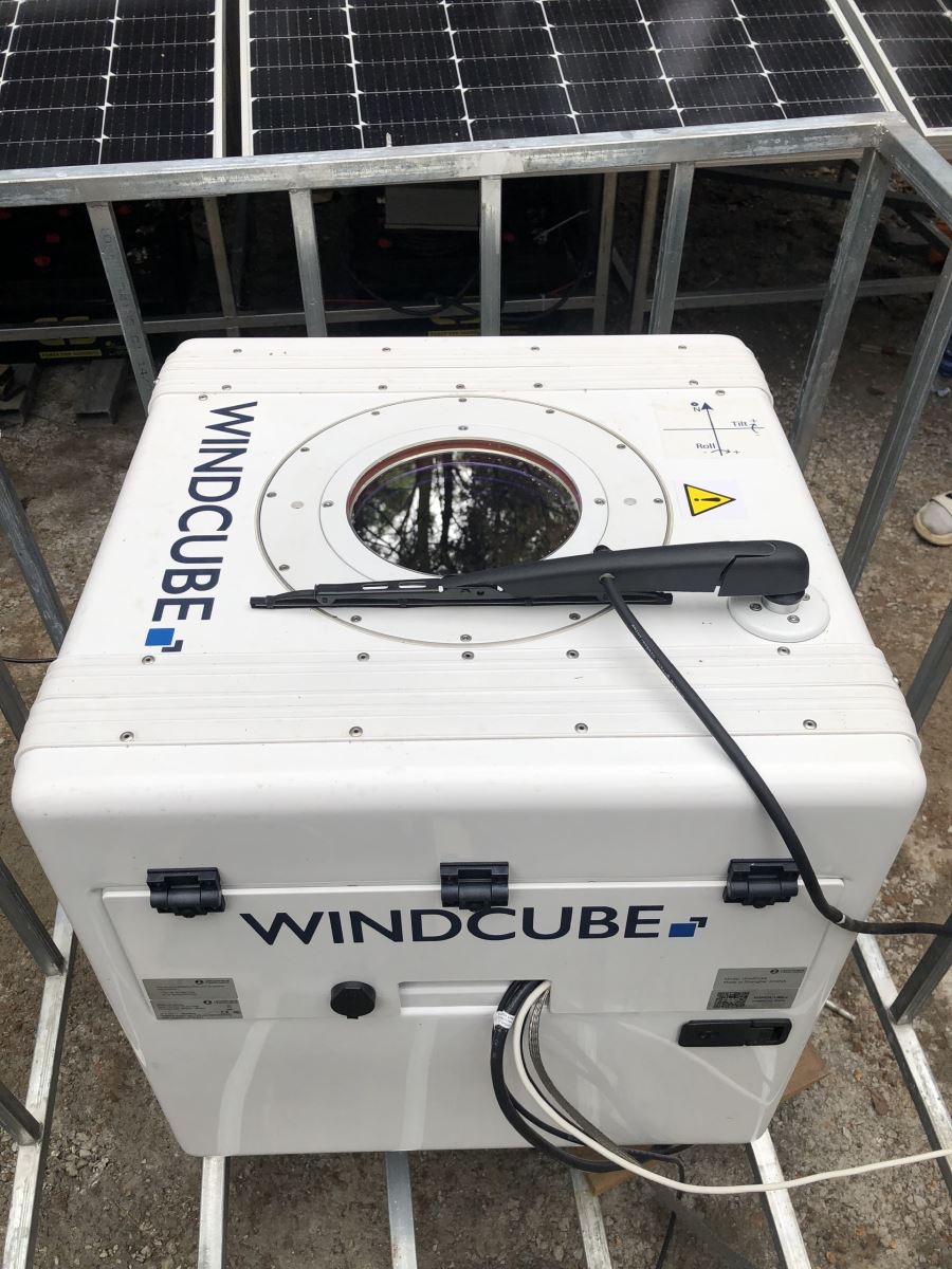 TRẠM LIDAR ĐO GIÓ DỰ ÁN NHÀ MÁY ĐIỆN GIÓ QUỲNH LẬP 2 NGHỆ AN