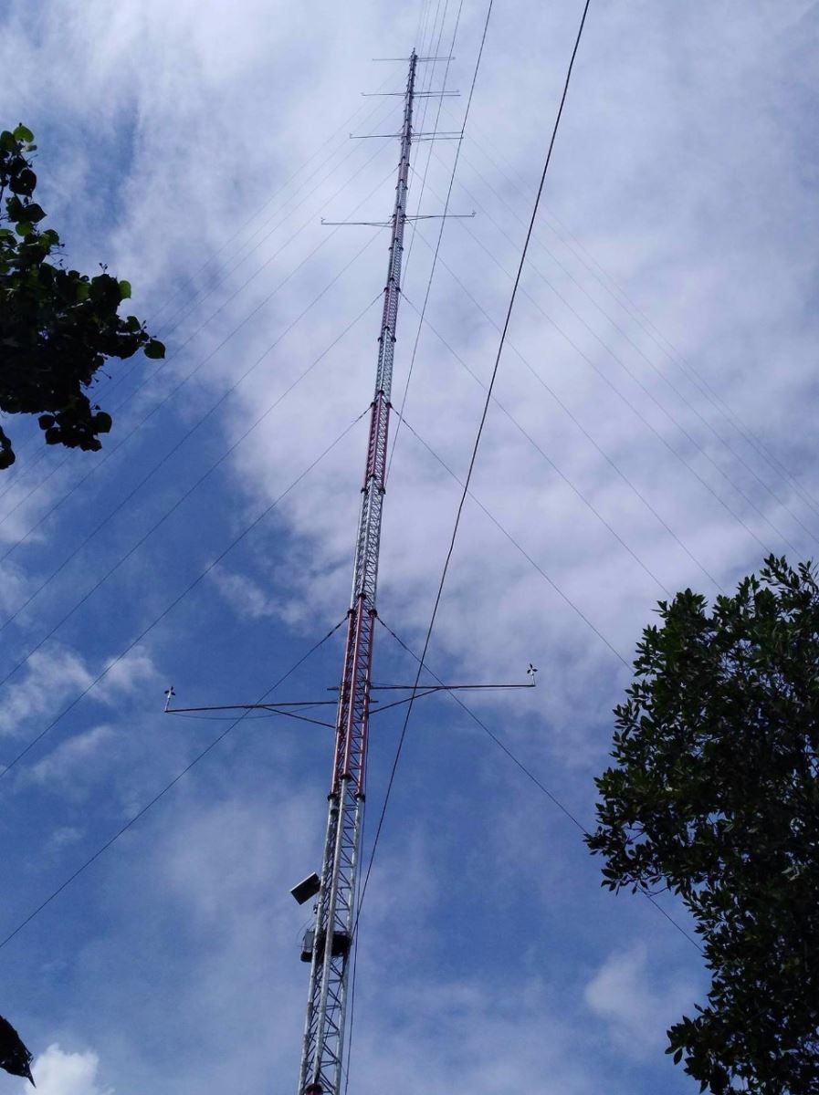 CỘT ĐO GIÓ DỰ ÁN NHÀ MÁY ĐIỆN GIÓ BA TRI BẾN TRE